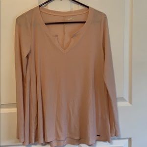 Light Pink V Neck Sweater